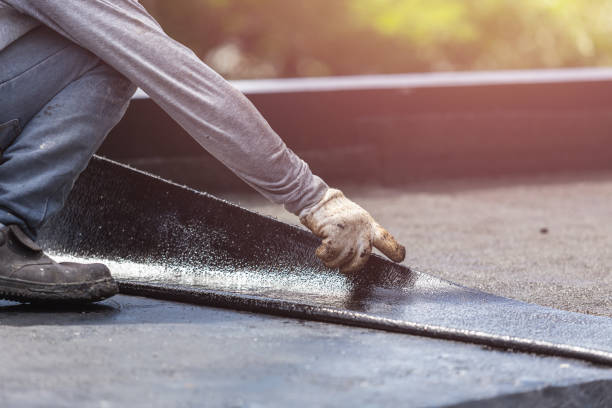 Professional Vapor Barrier Installation technician working in Ludlow Falls, OH